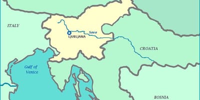 Harta coasta Slovenă