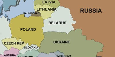 Harta Slovenia și țările vecine