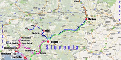 Portul Koper Slovenia hartă
